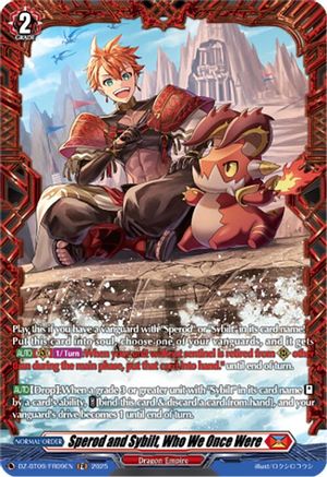 Sperod and Sybilt, Who We Once Were (FR) (DZ-BT09: SUPER BRAVE DETONATION)