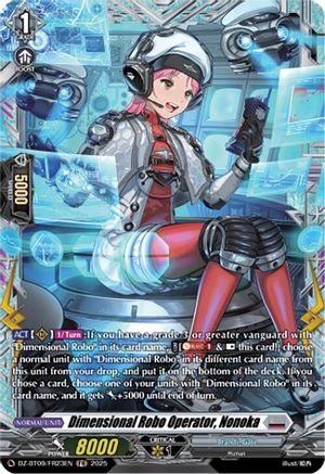 Dimensional Robo Operator, Nonoka (FR) (DZ-BT09: SUPER BRAVE DETONATION)