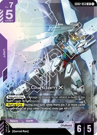 Gundam X (GD02-053) GD02-053/undefined - Dual Impact Holofoil