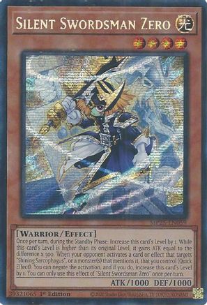 Silent Swordsman Zero (MP25-EN059) - 2025 Mega-Pack 1st Edition
