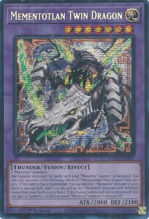 Mementotlan Twin Dragon (MP25-EN067) - 2025 Mega-Pack 1st Edition