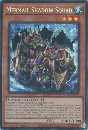 Mermail Shadow Squad (MP25-EN101) - 2025 Mega-Pack 1st Edition