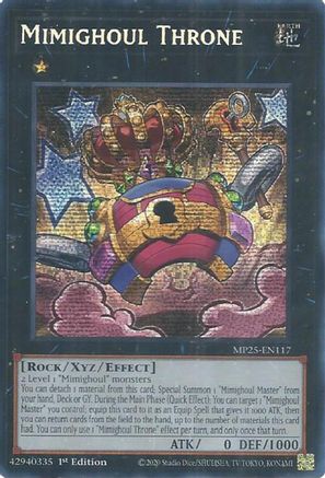 Mimighoul Throne (MP25-EN117) - 2025 Mega-Pack 1st Edition