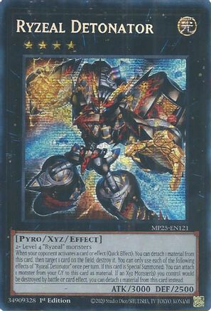 Ryzeal Detonator (MP25-EN121) - 2025 Mega-Pack 1st Edition