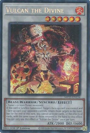 Vulcan the Divine (MP25-EN134) - 2025 Mega-Pack 1st Edition