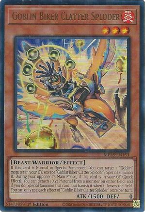 Goblin Biker Clatter Sploder (MP25-EN153) - 2025 Mega-Pack 1st Edition