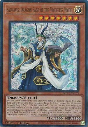 Sauravis, Dragon Sage of the Voiceless Voice (MP25-EN159) - 2025 Mega-Pack 1st Edition
