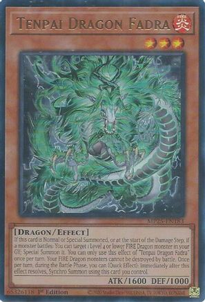Tenpai Dragon Fadra (MP25-EN183) - 2025 Mega-Pack 1st Edition