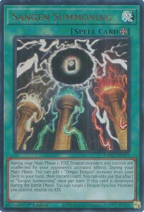 Sangen Summoning (MP25-EN197) - 2025 Mega-Pack 1st Edition