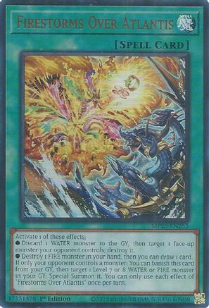 Firestorms Over Atlantis (MP25-EN255) - 2025 Mega-Pack 1st Edition
