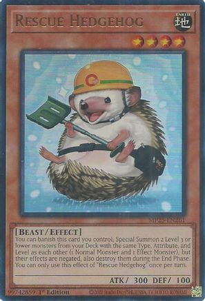 Rescue Hedgehog (MP25-EN261) - 2025 Mega-Pack 1st Edition