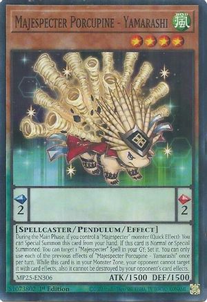 Majespecter Porcupine - Yamarashi (MP25-EN306) - 2025 Mega-Pack 1st Edition