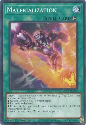Materialization (MP25-EN322) - 2025 Mega-Pack 1st Edition