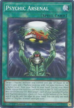 Psychic Arsenal (MP25-EN327) - 2025 Mega-Pack 1st Edition