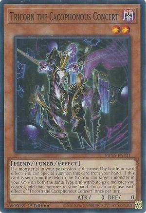 Tricorn the Cacophonous Concert (MP25-EN331) - 2025 Mega-Pack 1st Edition
