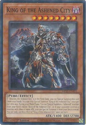 King of the Ashened City (MP25-EN333) - 2025 Mega-Pack 1st Edition