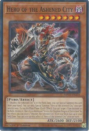 Hero of the Ashened City (MP25-EN334) - 2025 Mega-Pack 1st Edition
