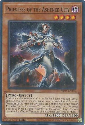 Priestess of the Ashened City (MP25-EN335) - 2025 Mega-Pack 1st Edition