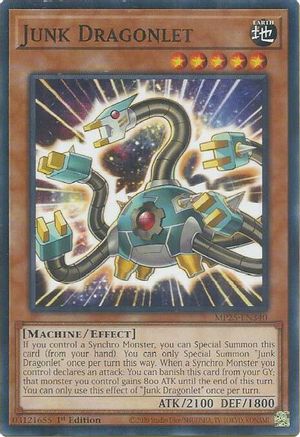 Junk Dragonlet (MP25-EN340) - 2025 Mega-Pack 1st Edition