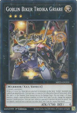 Goblin Biker Troika Griare (MP25-EN353) - 2025 Mega-Pack 1st Edition