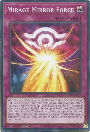 Mirage Mirror Force (MP25-EN365) - 2025 Mega-Pack 1st Edition