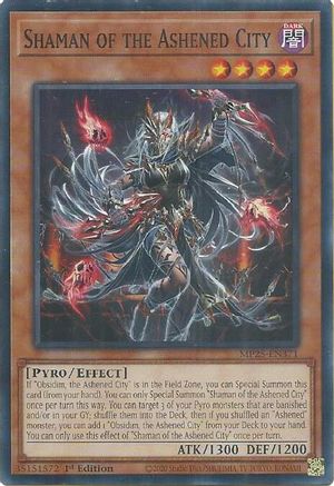 Shaman of the Ashened City (MP25-EN371) - 2025 Mega-Pack 1st Edition