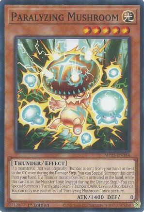 Paralyzing Mushroom (MP25-EN384) - 2025 Mega-Pack 1st Edition