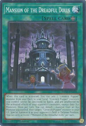 Mansion of the Dreadful Dolls (MP25-EN390) - 2025 Mega-Pack 1st Edition