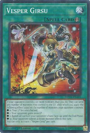 Vesper Girsu (MP25-EN391) - 2025 Mega-Pack 1st Edition