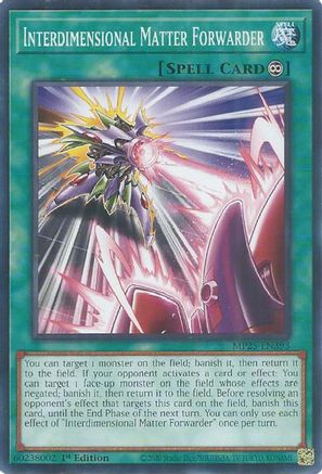 Interdimensional Matter Forwarder (MP25-EN393) - 2025 Mega-Pack 1st Edition