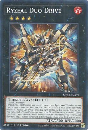 Ryzeal Duo Drive (MP25-EN439) - 2025 Mega-Pack 1st Edition
