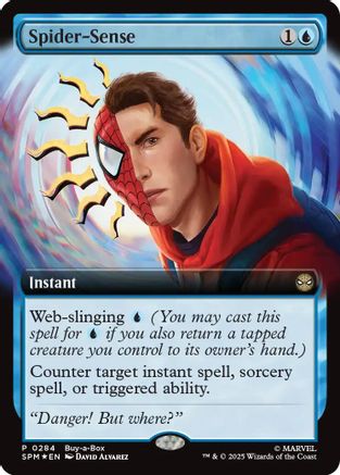 Spider-Sense (Extended Art) (BABP-284) - Buy-A-Box Promos Foil
