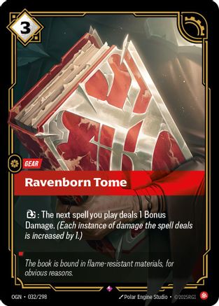 Ravenborn Tome (032/298) - Origins Foil