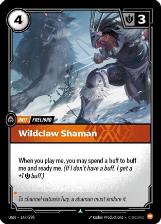 Wildclaw Shaman (147/298) - Origins