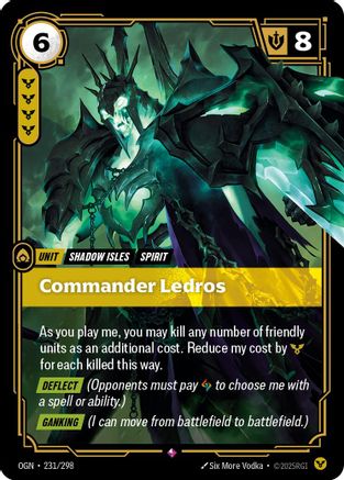 Commander Ledros (231/298) - Origins Foil