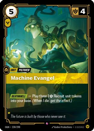 Machine Evangel (239/298) - Origins Foil