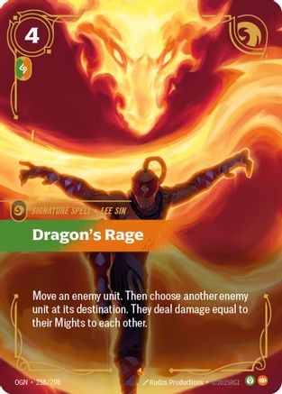 Dragon's Rage (258/298) - Origins Foil