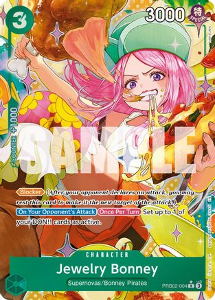 Jewelry Bonney - PRB02-004 (Alternate Art) (PRB02-004) - Premium Booster -The Best- Vol. 2 Foil