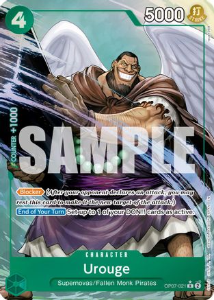 Urouge (Alternate Art) (OP07-021) - Premium Booster -The Best- Vol. 2 Foil