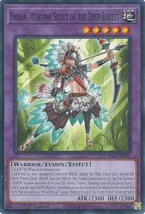 Faisan, Hunting Scout of the Deep Forest (DOOD-EN084) - Doom of Dimensions 1st Edition