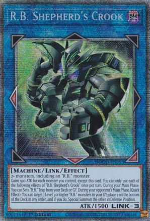 R.B. Shepherd's Crook (Starlight Rare) (DOOD-EN093) - Doom of Dimensions 1st Edition