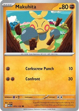 Makuhita 72 - ME01 Mega Evolution