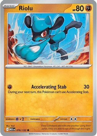 Riolu 76 - ME01 Mega Evolution