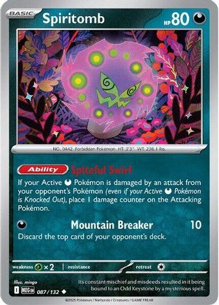 Spiritomb - 087/132 87 - ME01 Mega Evolution