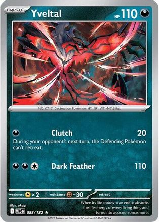 Yveltal 88 - ME01 Mega Evolution Holofoil