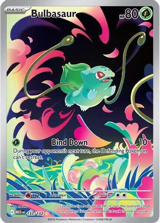 Bulbasaur - 133/132 133 - ME01 Mega Evolution Holofoil