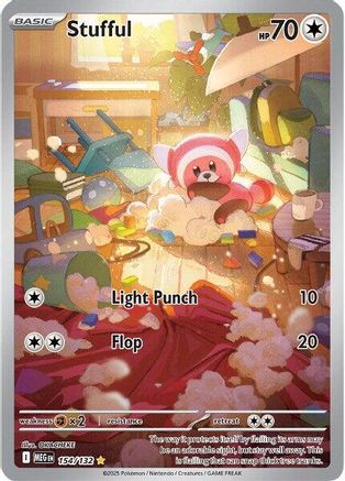 Stufful - 154/132 154 - ME01 Mega Evolution Holofoil