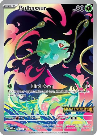 Bulbasaur - 133/132 (Mega Evolution) 133 - ME01 Mega Evolution Holofoil