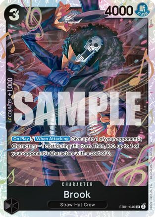 Brook - EB01-046 (Reprint) (EB01-046) - Premium Booster -The Best- Vol. 2 Foil
