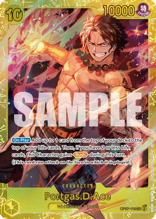 Portgas.D.Ace - OP07-119 (Reprint) (OP07-119) - Premium Booster -The Best- Vol. 2 Foil